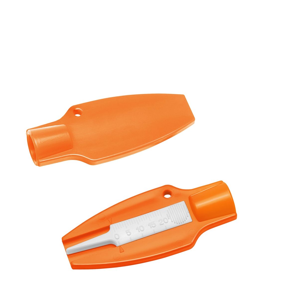 HE8275-5-0Reifenprofiltiefenmesser mit Ventilkappendreher_ orange_ weiss