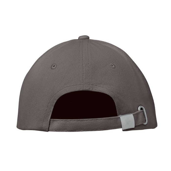 MO1464-44Buffalo Baseball cap 6 panels 260g_m²_ dunkelgrau_grau