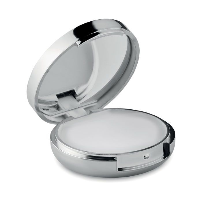 MO9374-17Duo Mirror Lippenbalsam mit Spiegel_ silber glaenzend