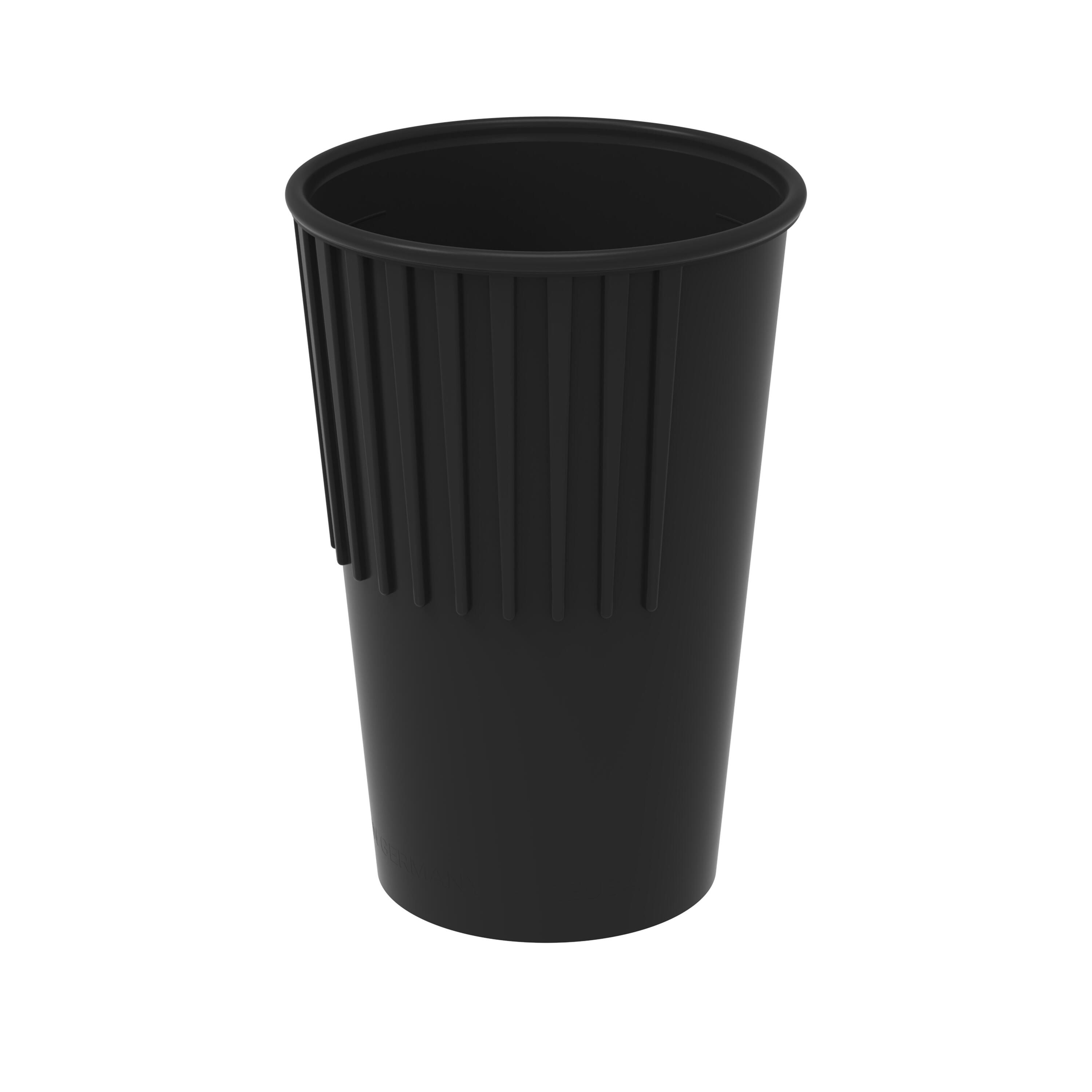 EL02043-5Riffel-Becher _ToGo_ 300 ml_ schwarz