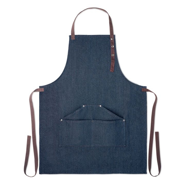 MO6264-04Denipur Kuechenschuerze Denim 240 g_m²_ blau