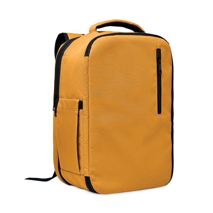 MO2840-78Flysafe Rucksack in Kabinengroesse_ ochre