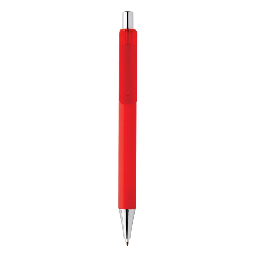 XDP610.70-4X8 Stift mit Smooth-Touch aus RCS recyceltem ABS_ rot