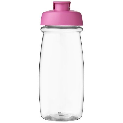 PF210054-23H2O Active® Pulse 600 ml Sportflasche mit Klappdeckel_ transparent_rosa