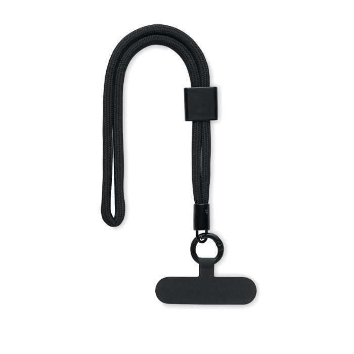 MO2668-03Nonette Wrist Handykette Handgelenk RPET_ schwarz