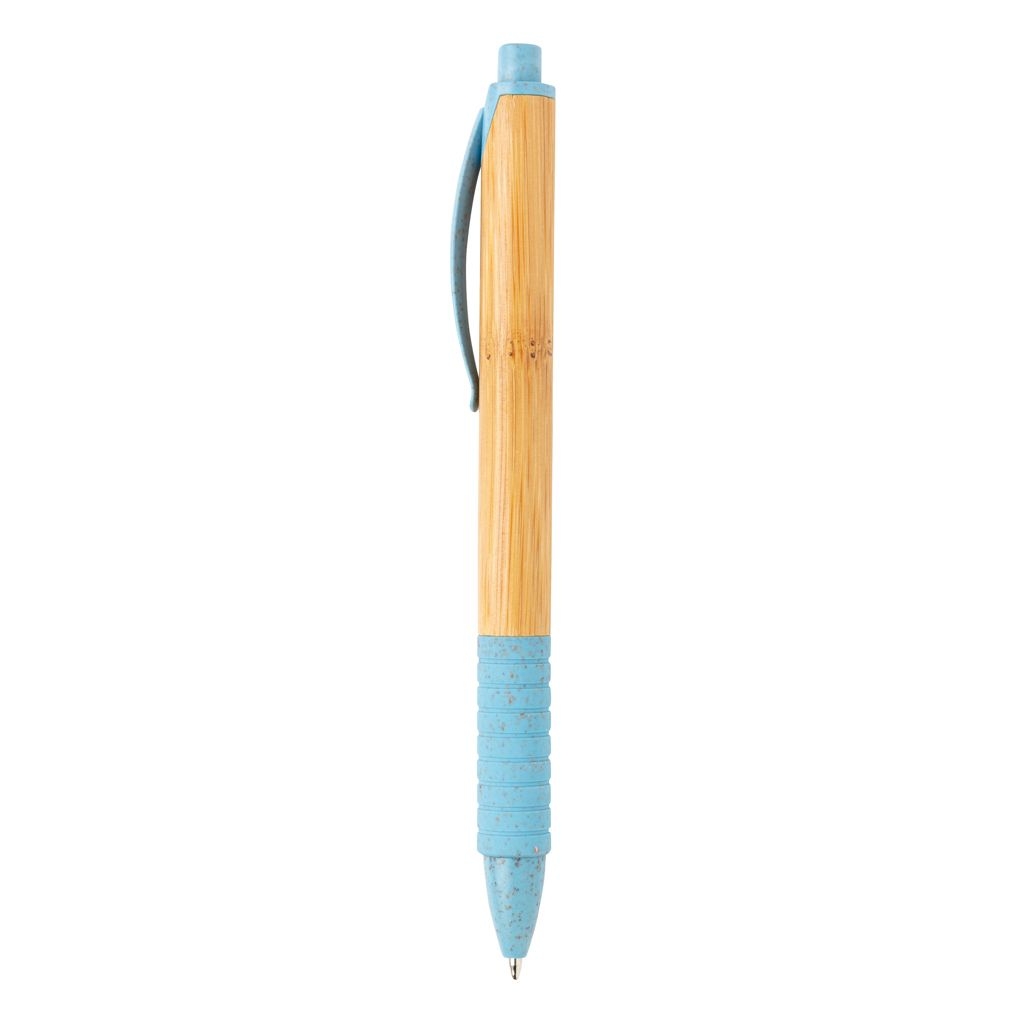 XDP610.53-5Bambus _ Weizenstroh Stift_ blau