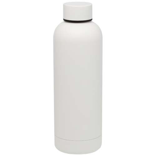 PF100798-1Spring 500 ml RCS-zertifizierte Kupfer-Vakuum Isolierflasche aus recyceltem Edelstahl_ weiss