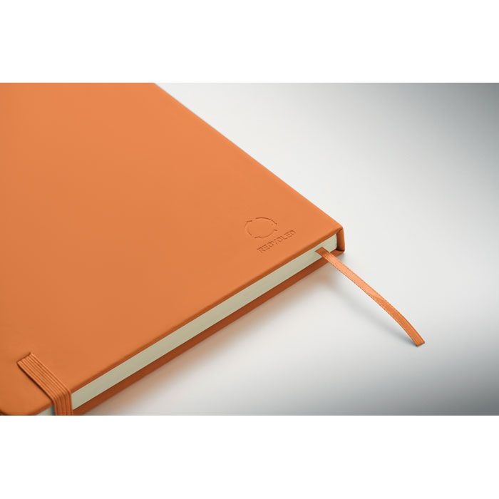 MO3124-10Arcoloop DIN A5 Notizbuch recy. PU_ orange