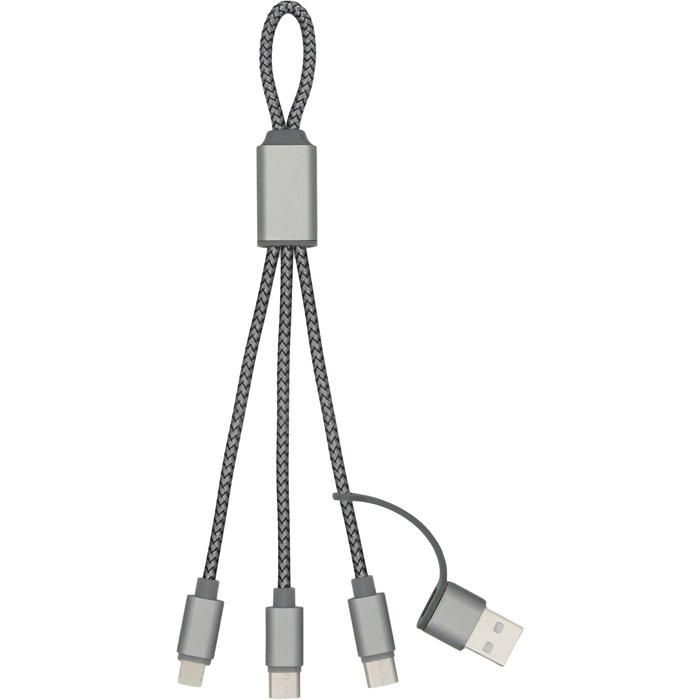 GI1163690-411BrandCharger Trident 2 Ladekabel_ gun metal