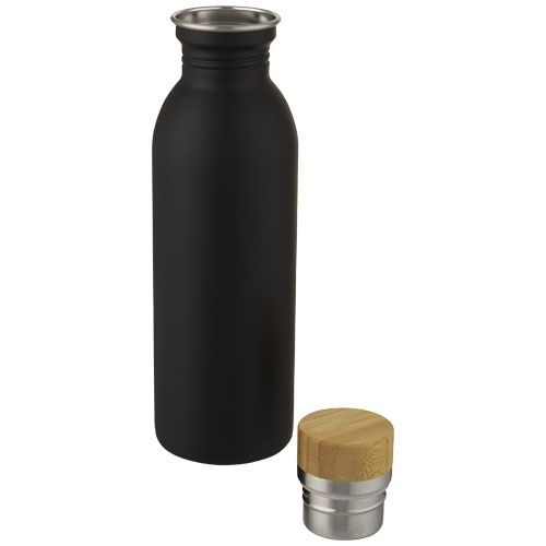 PF100677-4Kalix 650 ml Sportflasche aus Edelstahl_ schwarz