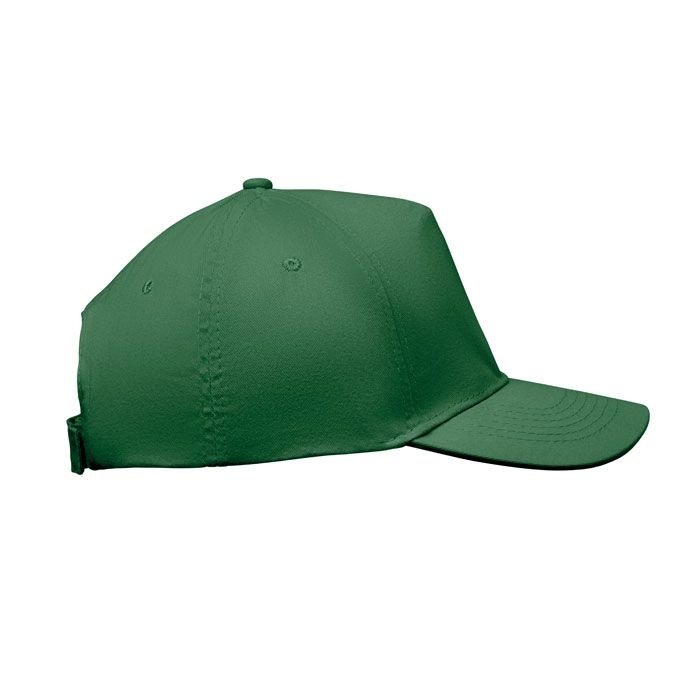 MO2345-60Sunny Baseball cap 5 panels 180gr_ dunkelgruen