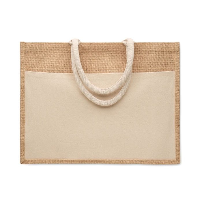 MO2858-13Baga Einkaufstasche aus Jute_ beige