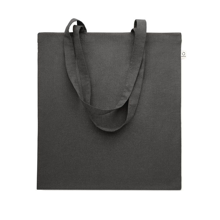 MO2302-03Viveka Colour Einkaufstasche recy. Baumwolle_ schwarz