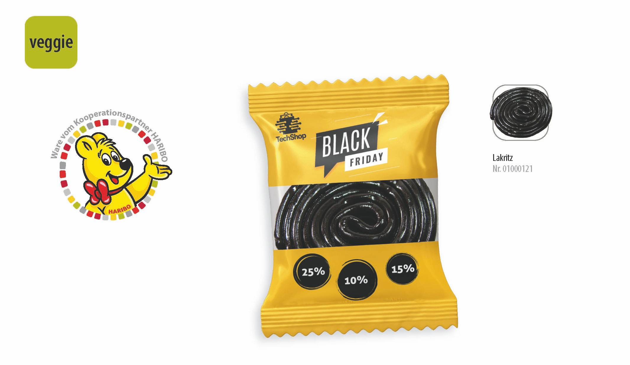SW0121-1HARIBO Lakritzschnecke Werbetuete_HARIBO Lakritzschnecke_ weisse Folie
