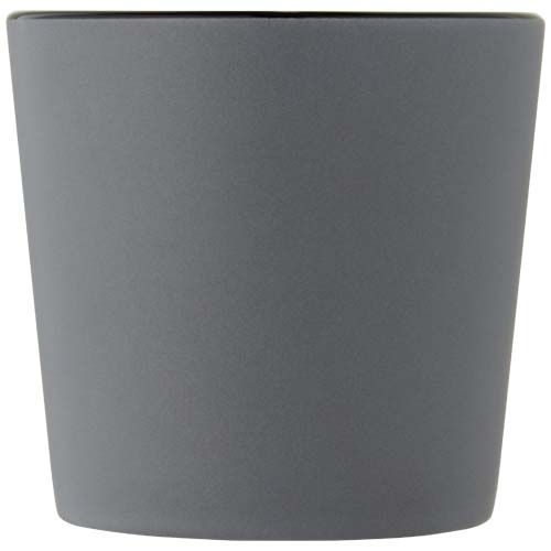 PF100900-2Cali 370 ml Keramiktasse mit matter Oberflaeche_ schwarz_grau matt