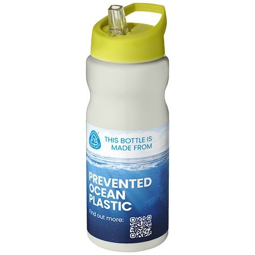 PF210099-17H2O Active® Eco Base 650 ml Sportflasche mit Ausgussdeckel_ elfenbeinweiss_limone