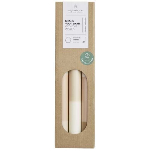 PF126426-1Originalhome Kerzen im Streifendesign – 3er-Set_ offwhite