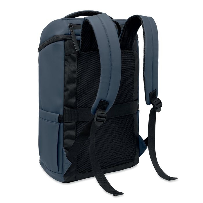 MO3122-85Boulder 15_ PU Laptop-Rucksack_ marineblau