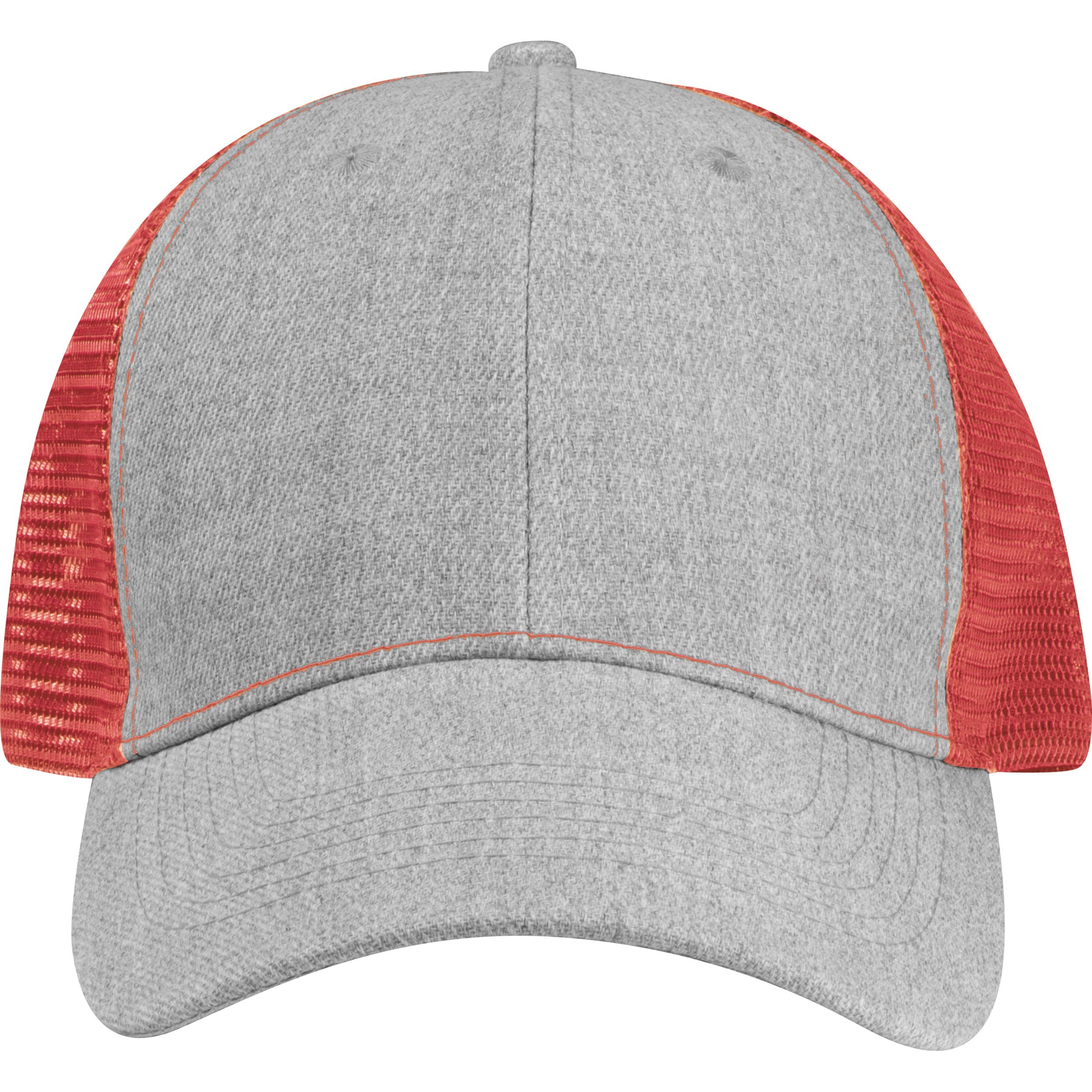 MA51475-05Baseballcap mit Netz FRANKLIN_ rot