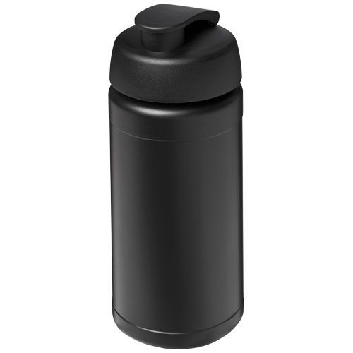 PF210068-12Baseline® Plus 500 ml Sportflasche mit Klappdeckel_ schwarz