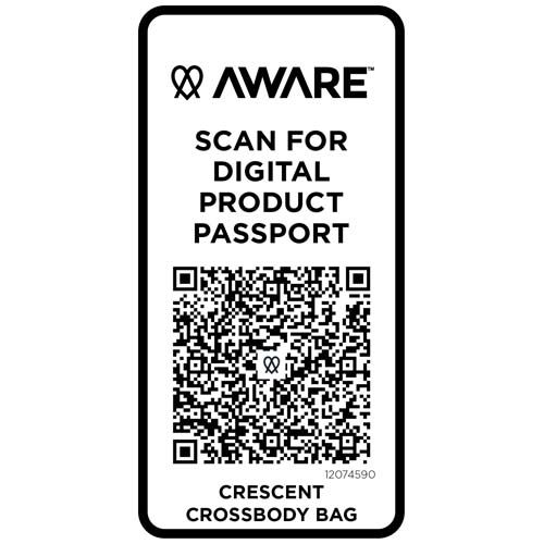 PF120745-5Crescent 500 g_m² Aware™ recycelte Umhaengetasche_ schwarz