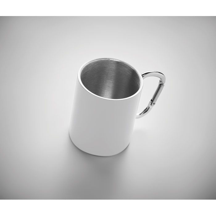 MO6873-06Trumba Trinkbecher mit Karabiner_ weiss