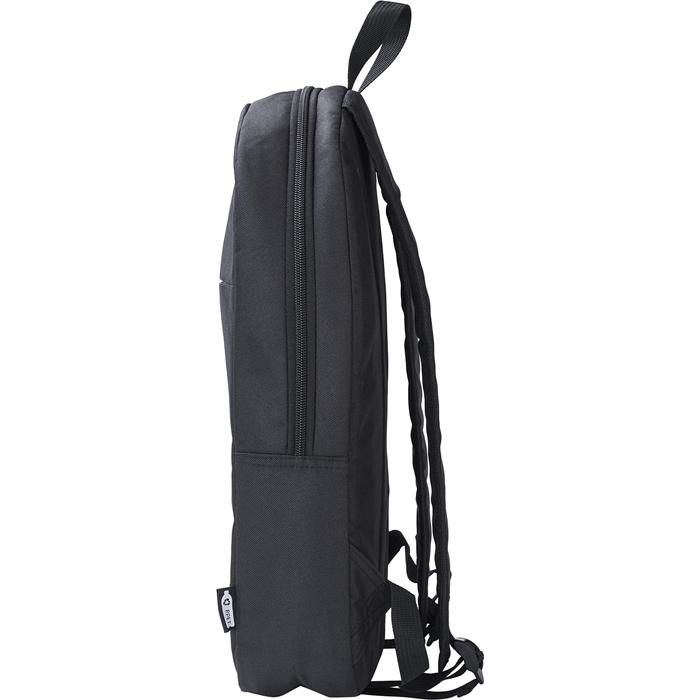 GI1015162-01rPET Polyester _600D_ Laptop-Rucksack Phineas_ schwarz