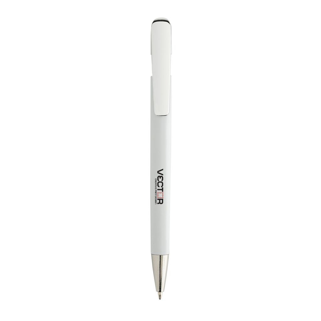 XDP611.39-03Glide GRS-zertifizierter rABS Stift mit Metallclip_ weiss