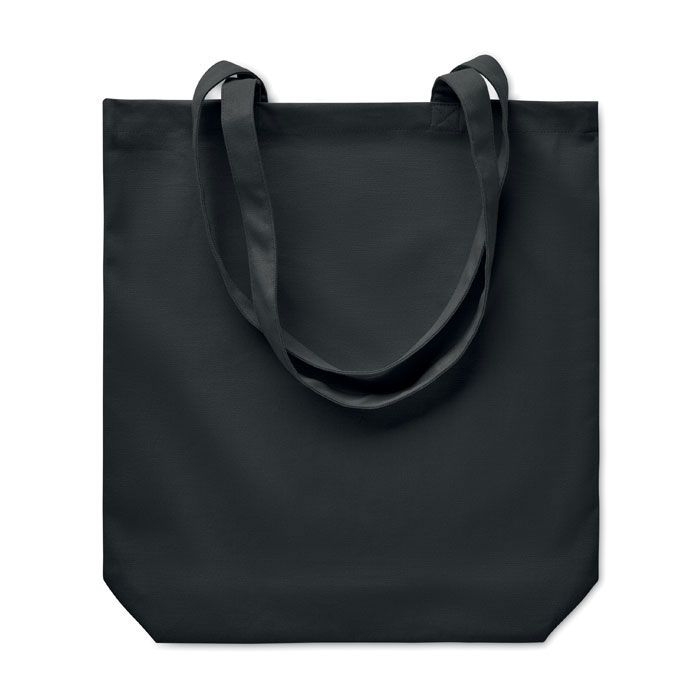 MO6442-03Rassa Coloured Einkaufstasche Canvas 270 g_m²_ schwarz
