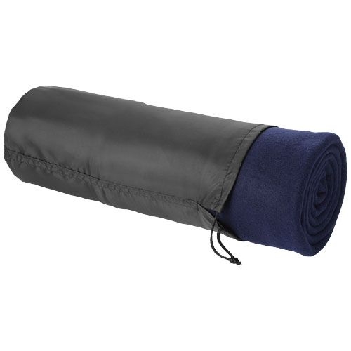 PF100165-8Huggy Fleecedecke mit Huelle 150 x 120 cm_ navy