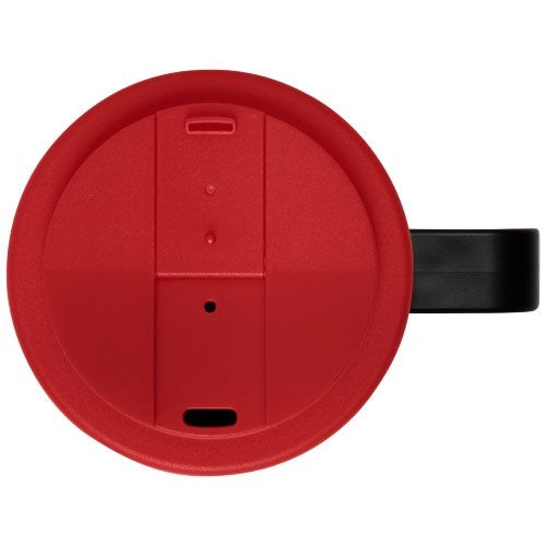 PF210420-3Brite-Ameriano® Grande 350 ml Isolierbecher mit auslaufsicherem Schraubverschluss_ schwarz_rot