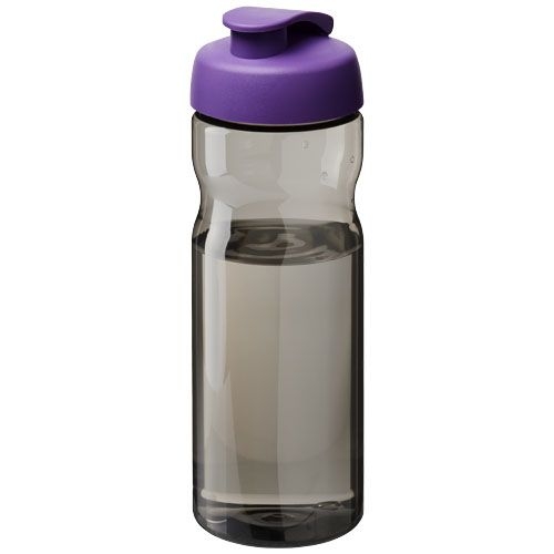 PF210097-10H2O Active® Eco Base 650 ml Sportflasche mit Klappdeckel_ kohle_lila