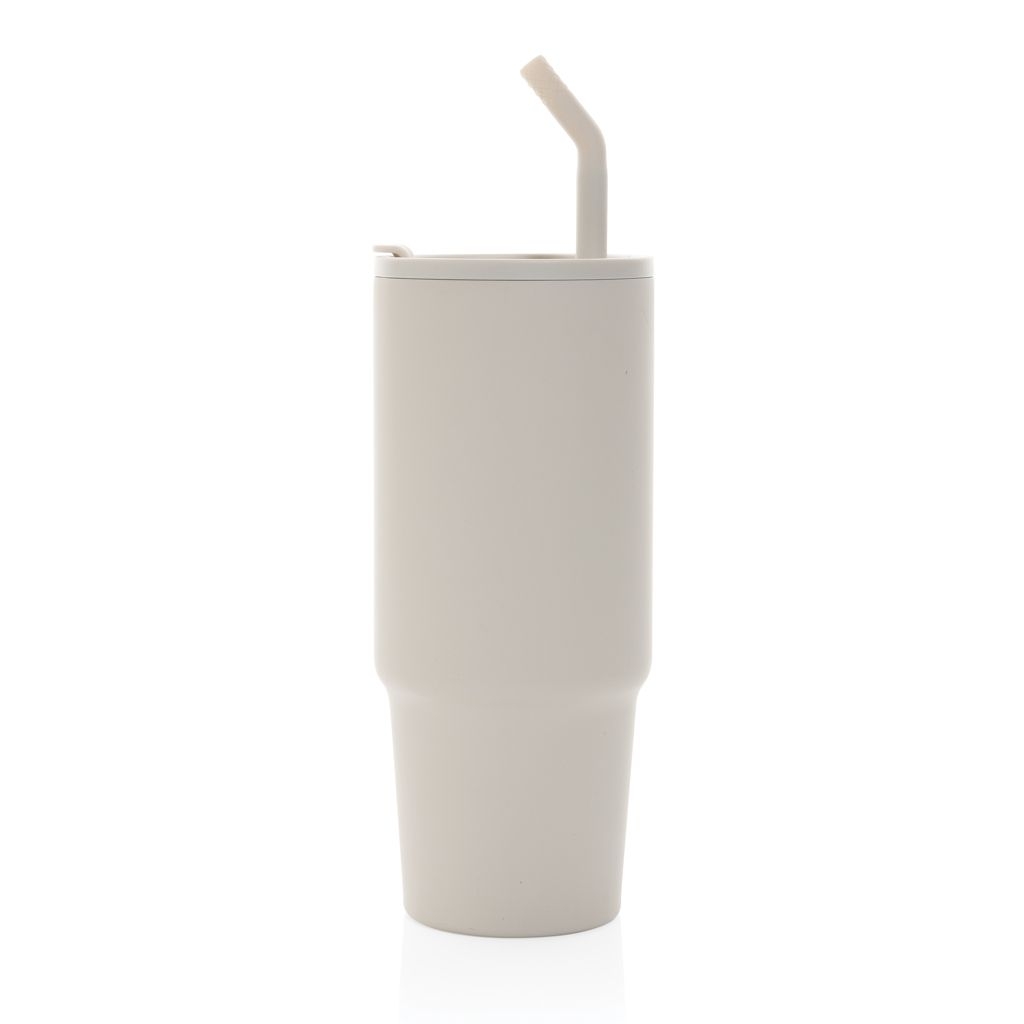 XDP437.30-19Embrace Deluxe Becher aus RCS recyceltem Edelstahl 900ml_ beige