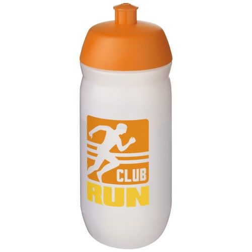 PF210440-4HydroFlex™ Clear 500 ml Squeezy Sportflasche_ orange_klar mattiert