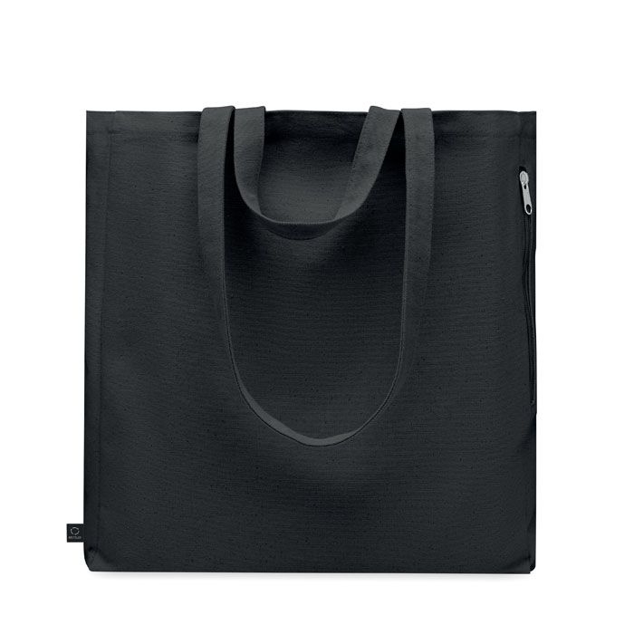 MO2565-03Gave Colour Einkaufstasche Polycotton_ schwarz