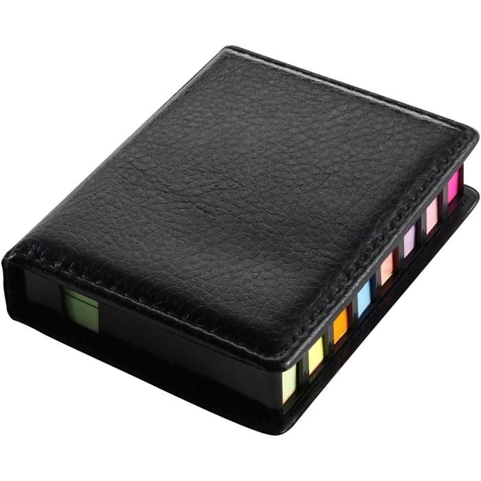 GI8005-01Haftnotizenin PU Etui Pierce_ schwarz