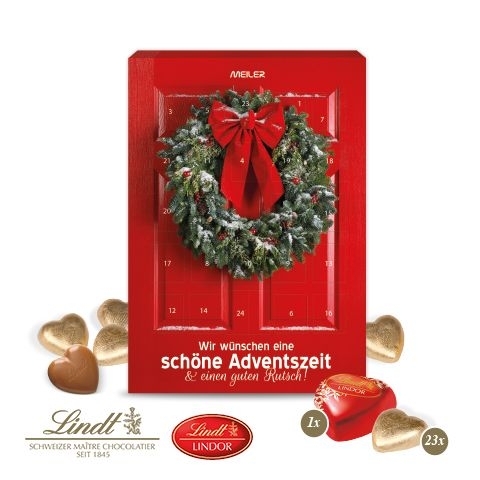 CD95317Adventskalender Lindt _Schokoladen-Herzen_
