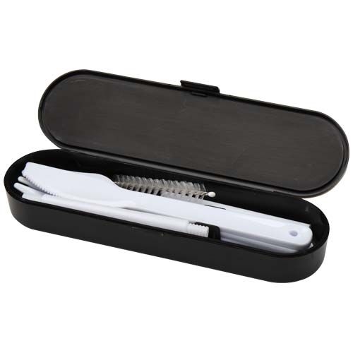 PF126365-6Runa Besteckset mit Bambusdeckel_ schwarz