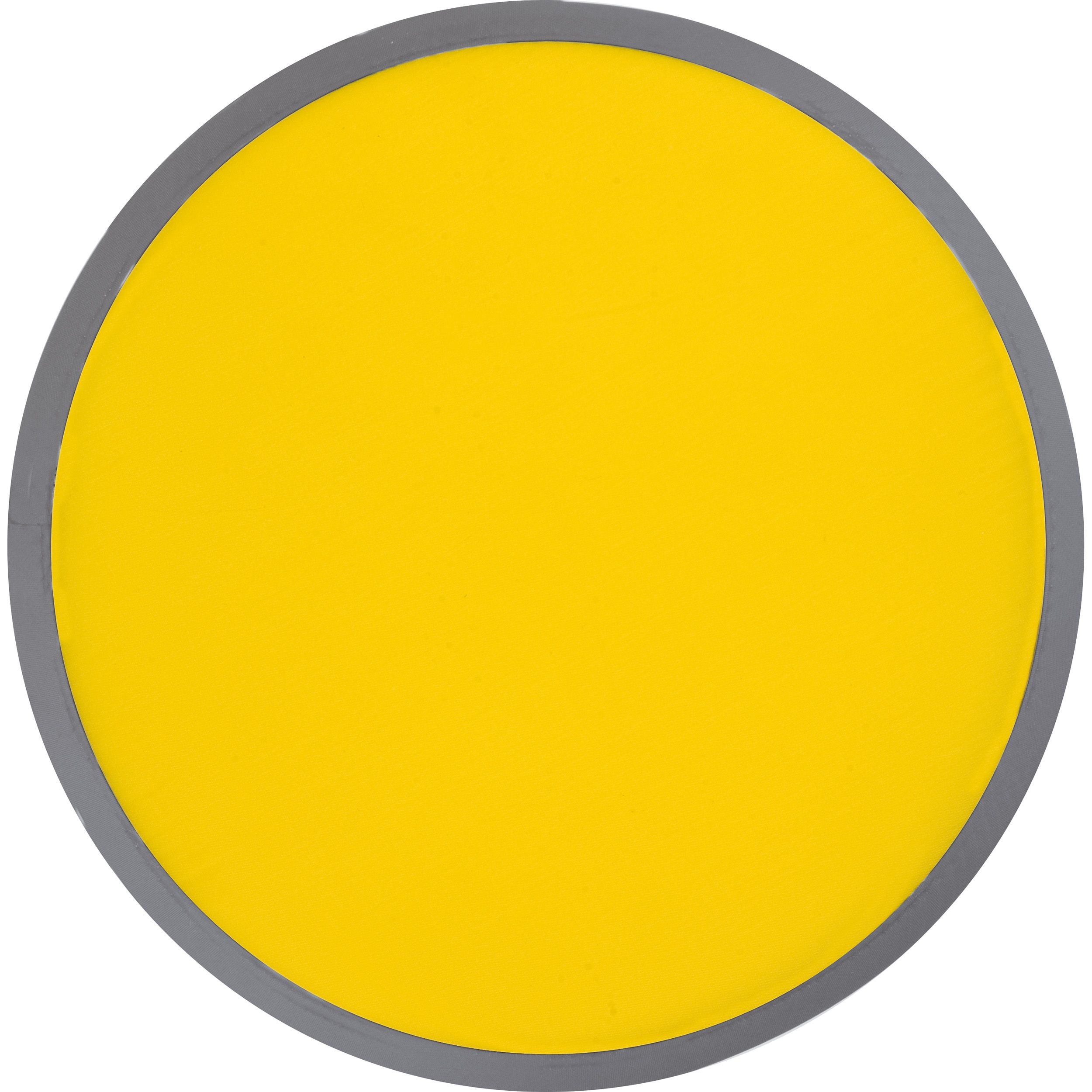 MA58379-08Faltbare Wurfscheibe mit Etui ENZO_ gelb