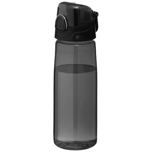 PF100313-4Capri 700 ml Tritan™ Sportflasche_ transparent schwarz