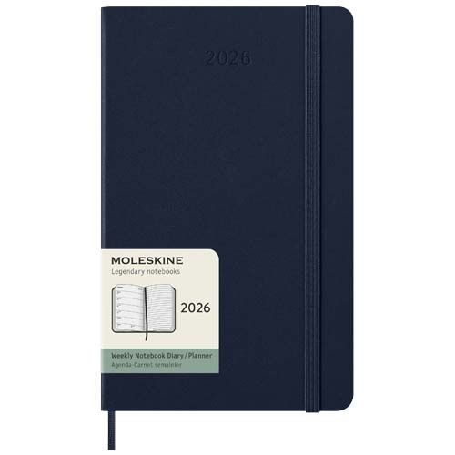 PF107754-3Moleskine Hardcover 12 Monate Wochenkalender L_ saphir