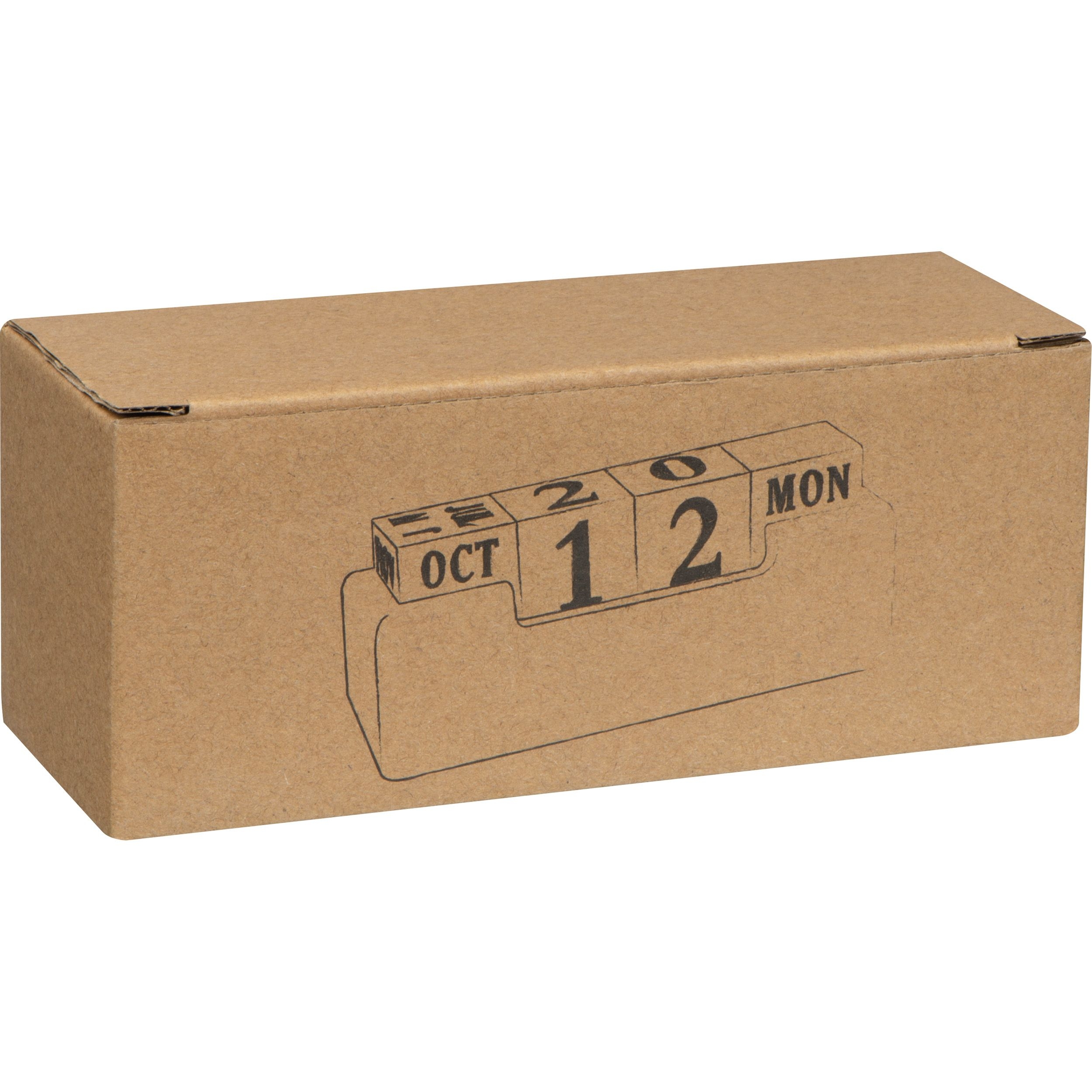 MA22263-13Schreibtischkalender aus Bambus ANNABELLE_ beige