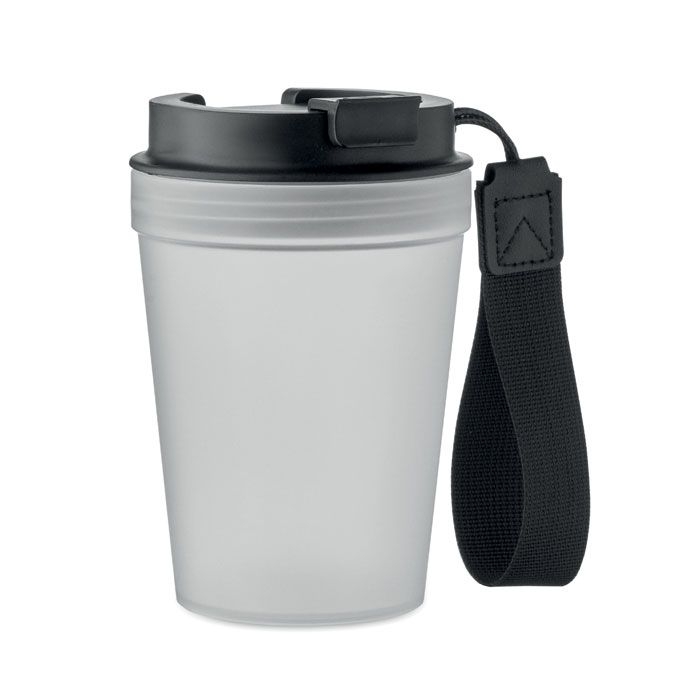 MO2670-26Isforden Tumbler Einwandiger Becher 300 ml_ transparent weiss