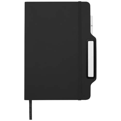 PF107969-4Nexus A5 Hardcover Notizbuch mit Kugelschreiber und Bleistiftset _schwarze Mine_ schwarz