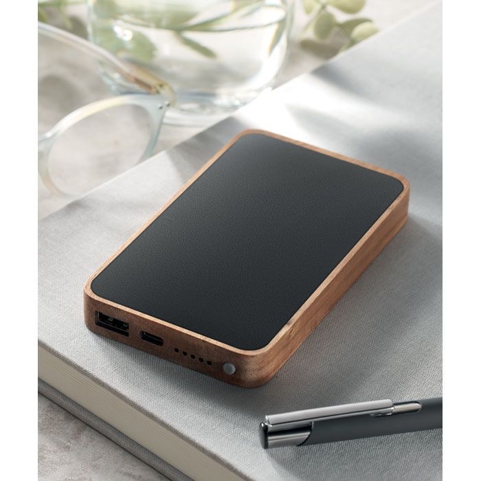 MO2185-03Acapow Powerbank mit Ladestation_ schwarz