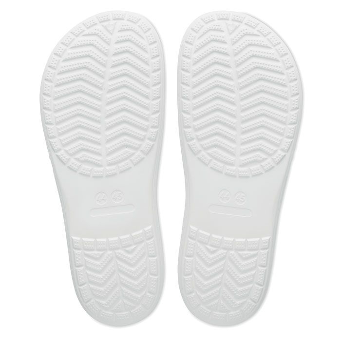 MO2940-06Evaslip Zehensandalen Groesse 44_45_ weiss