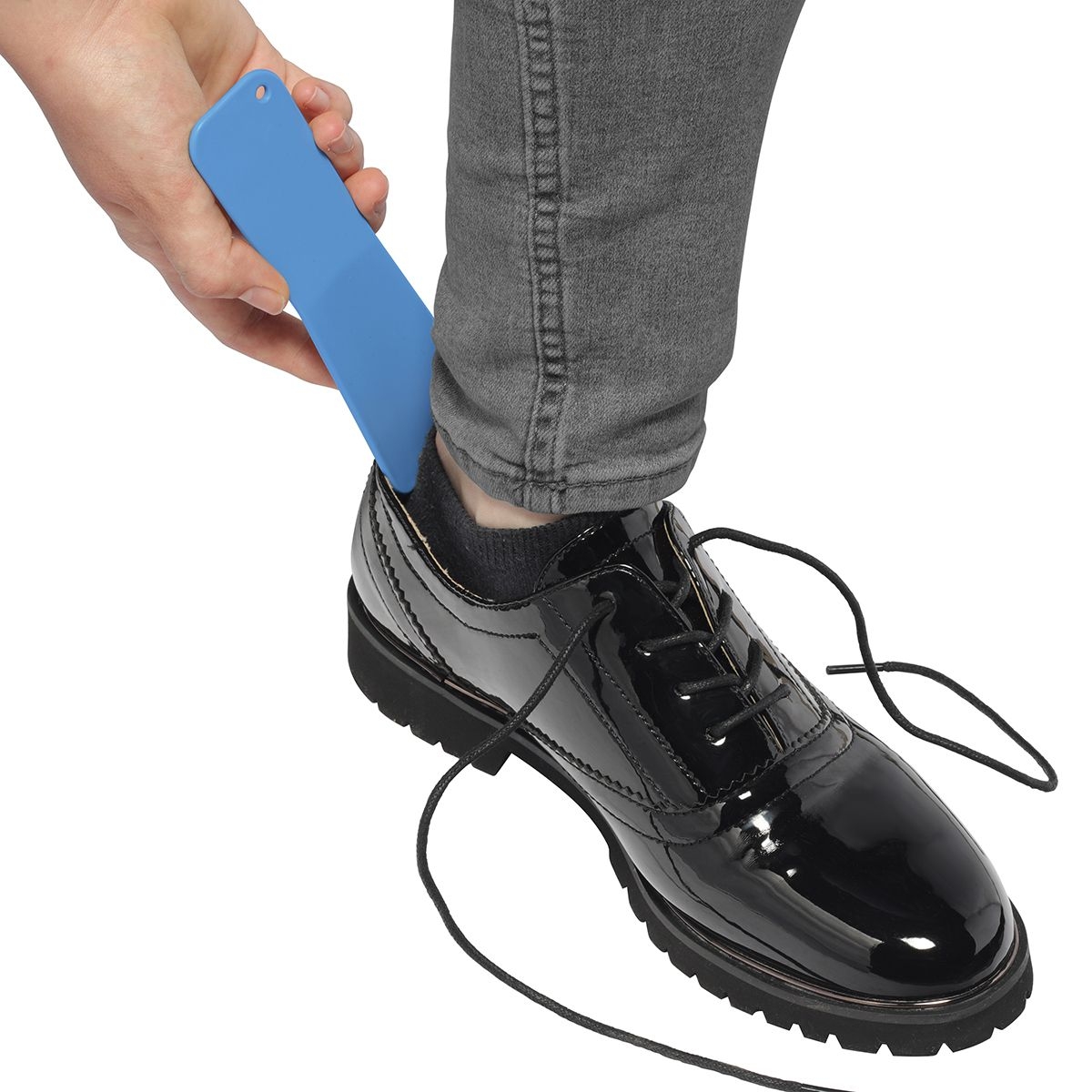 HE7263FRC-R3Schuhloeffel Recycling_ kurz_ recycling blau