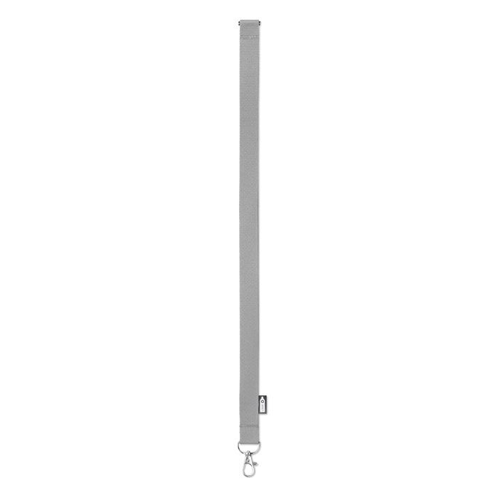 MO6100-07Lany Rpet Lanyard RPET 20mm_ grau