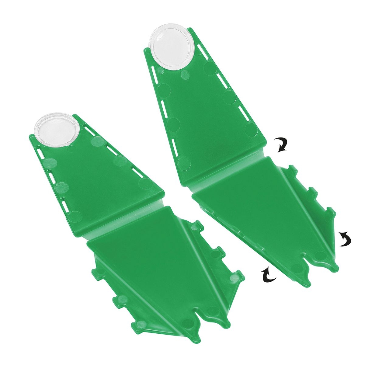 HE8300G-2Zeckenentferner mit Lupe_ gruen