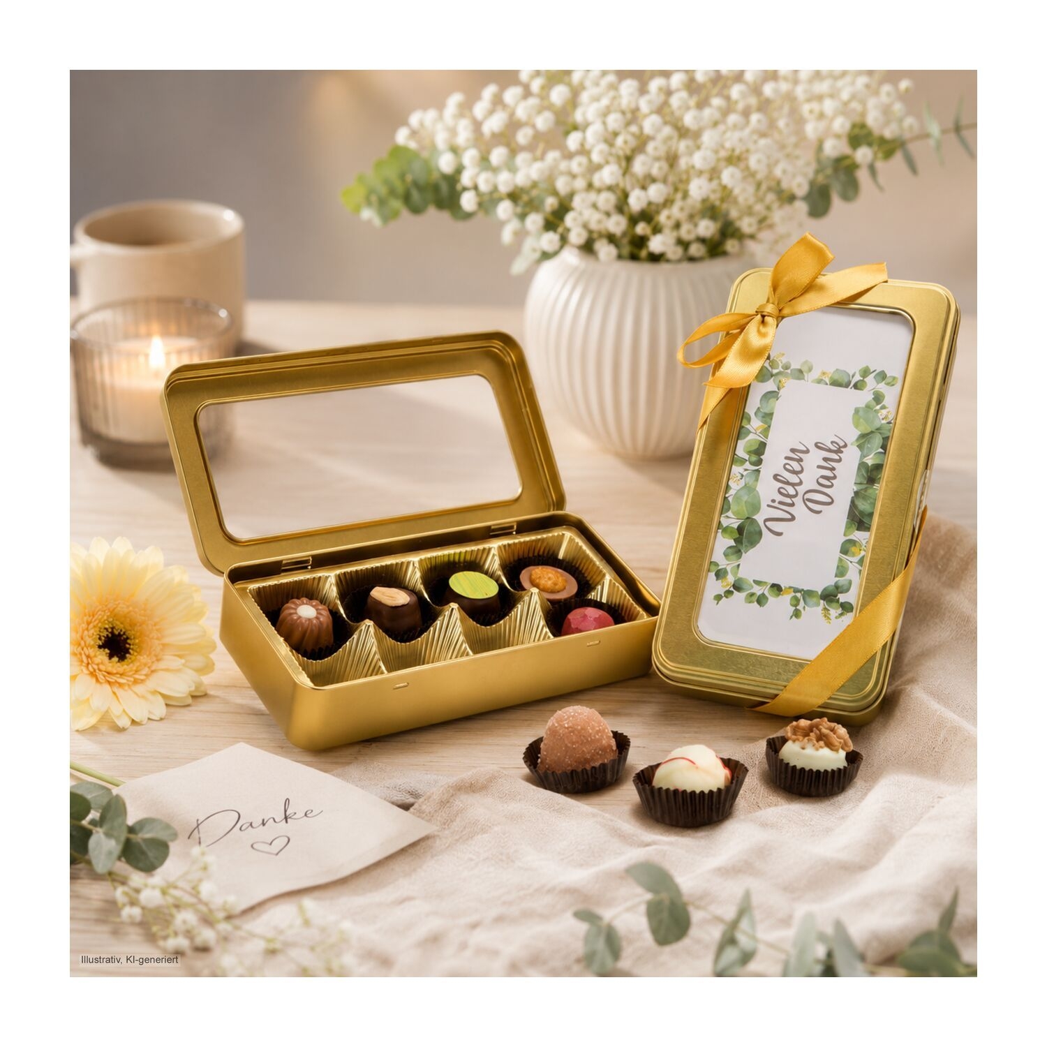 RP2117Golddose Frohe Weihnachten